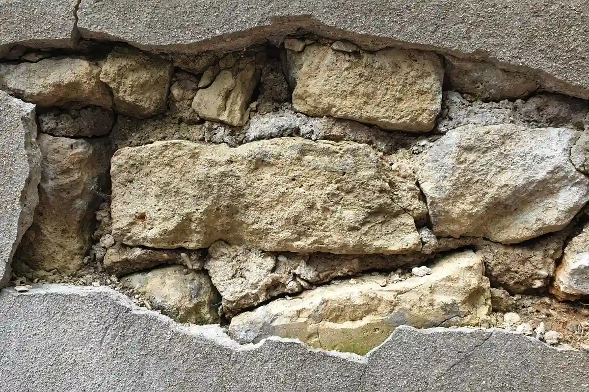 Before: Facade accent — limestone sills and lintels installed with proper sealant at all joints