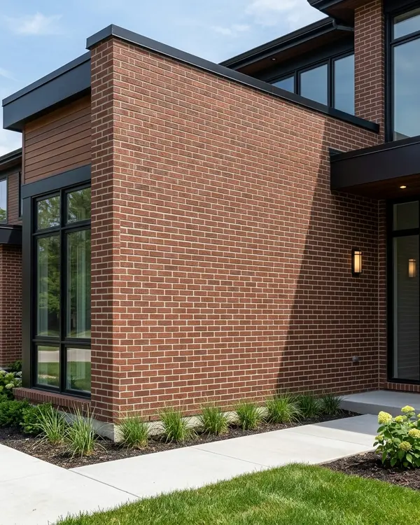 Brick facade restoration